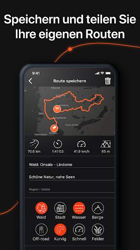 Detecht – Motorrad App und GPS screenshot 6