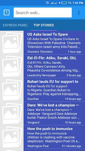 4G LTE Browser screenshot 4