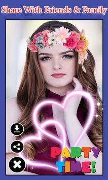 Heart And Flower Crown 5 تصوير الشاشة