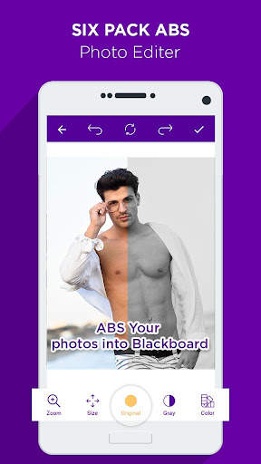 Six Pack Abs Photo Editor screenshot 4