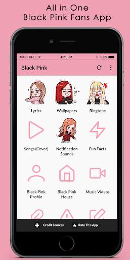 BlackPink Lyrics Song & Wallpapers screenshot 1