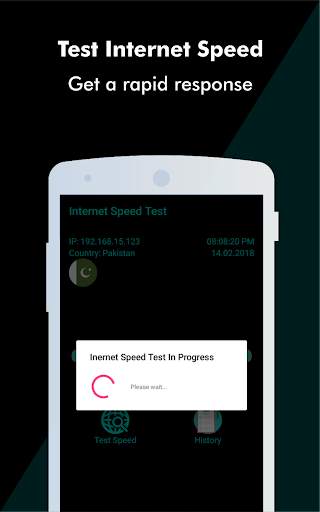 Internet Speed Meter - WiFi detector 4G-3G Test screenshot 2