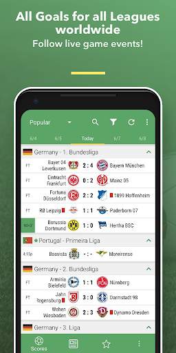 All Goals - Football scores en direct screenshot 1