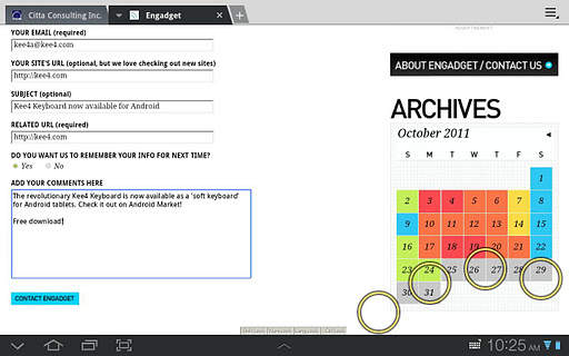 Kee4 Soft Keyboard screenshot 2