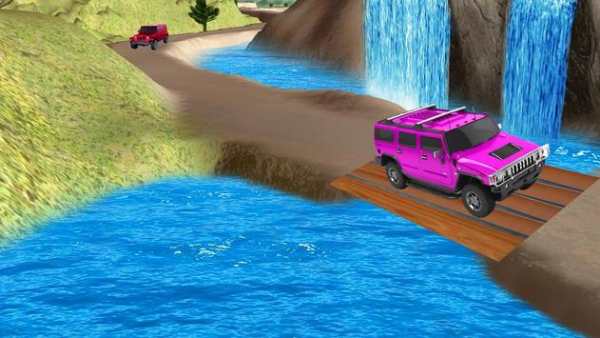 Offroad Jeep Driving & Mountain Climbing 3D screenshot 2