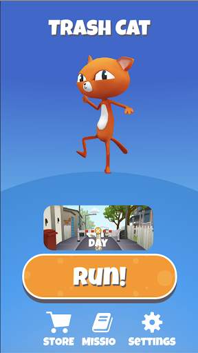 Hungry Cat Dash-Endless running game screenshot 3