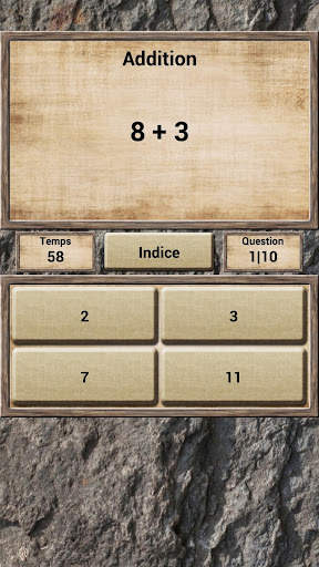Mathématiques - jeu de quiz screenshot 1