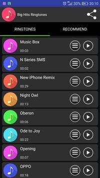 Big Hits Ringtones screenshot 2