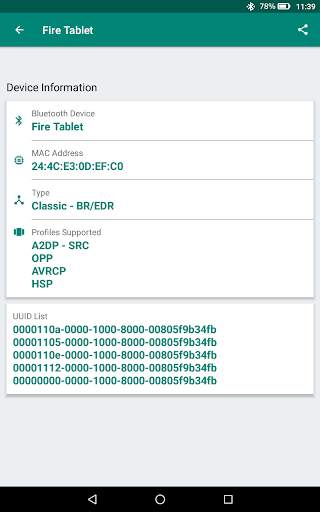 Bluetooth Devices Info screenshot 4