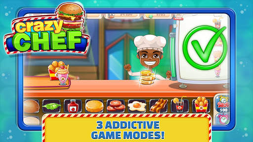 Crazy Chef: Top Burger Game screenshot 1