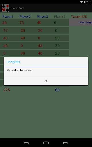 Rummy Score Card screenshot 6