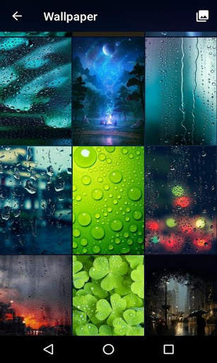 Galaxy Rainy Lock Screen, Galaxy Rainy Pattern Pin screenshot 7