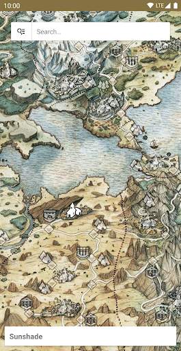 Game cartography: Octopath Traveler screenshot 2