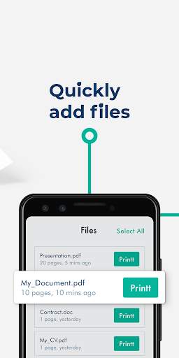 Printt - Print documents with ease 2 تصوير الشاشة