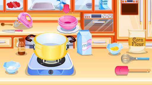 cook cake with berries games screenshot 4