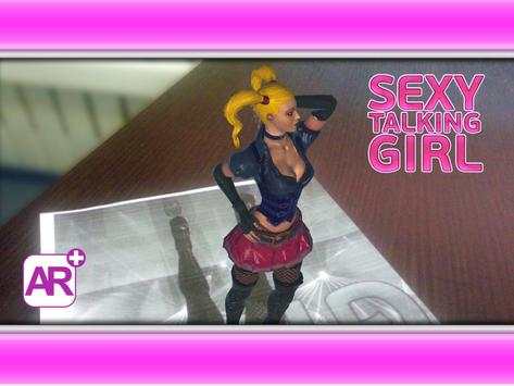 Sexy Talking Girl AR screenshot 1