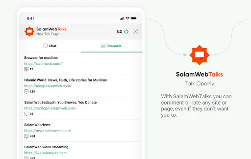 SalamWeb: Browser for Muslims, Prayer Time & Qibla screenshot 13