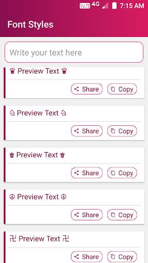 Font Styles screenshot 2