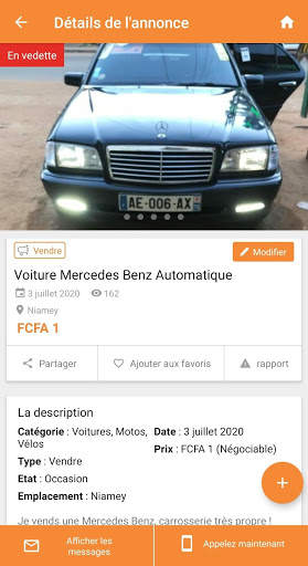 Daymi - Petites annonces gratuites au Niger screenshot 2