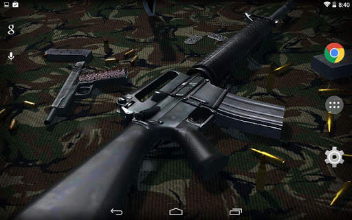 3D Guns Live Wallpaper screenshot 7
