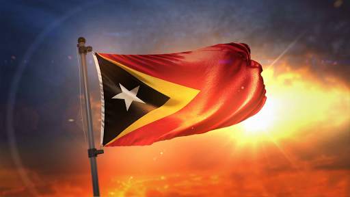 Timor Leste Flag Wallpaper स्क्रीनशॉट 4