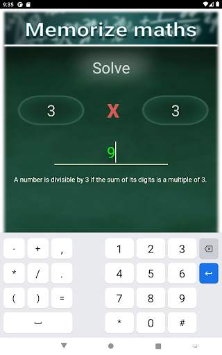 Memoriza matemáticas - Módulo de multiplicación screenshot 6