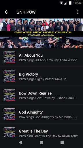 Greater New Hope Church screenshot 2