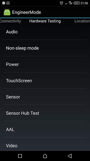 MTKAPP : MTK Engineer Mode screenshot 6