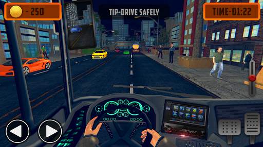 Off-Road Uphill Mountain Tourist Bus Driving Game screenshot 4