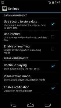Coran app screenshot 3