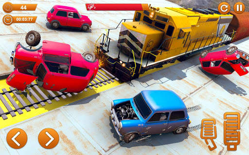 Train Vs Car Crash: Racing Games 2019 screenshot 4