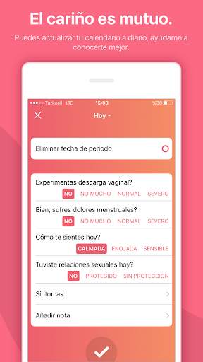 Pepapp - Menstruación screenshot 4