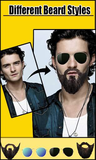 Men beard and hair photo editor – Mustaches screenshot 4