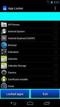 App Locker screenshot 1