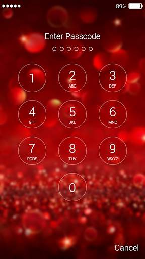 Glitter Lock Screen 2 تصوير الشاشة