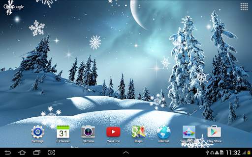 Winter Night Wallpaper screenshot 9