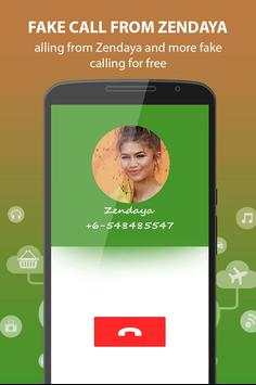 Fake Call From Zendaya screenshot 2
