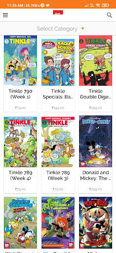 Tinkle screenshot 1