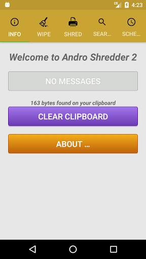 Andro Shredder screenshot 1