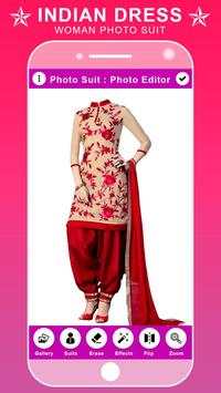 Indian Woman Dress Photo Suit screenshot 3