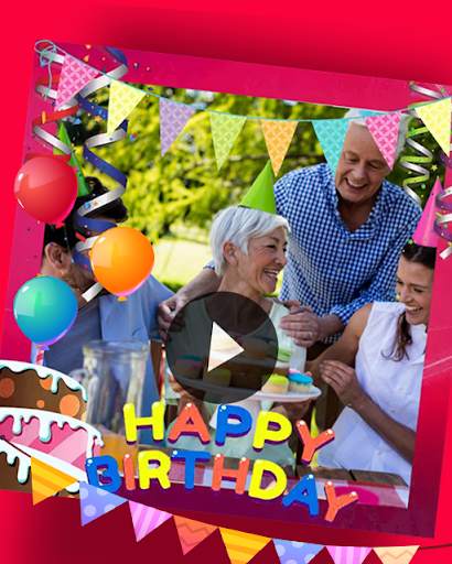 Birthday video maker with music screenshot 3