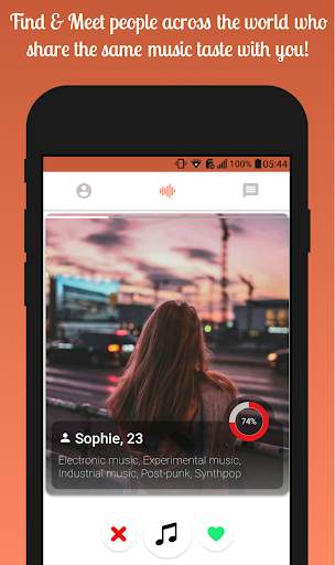 musiX - Music Dating & Chat screenshot 1