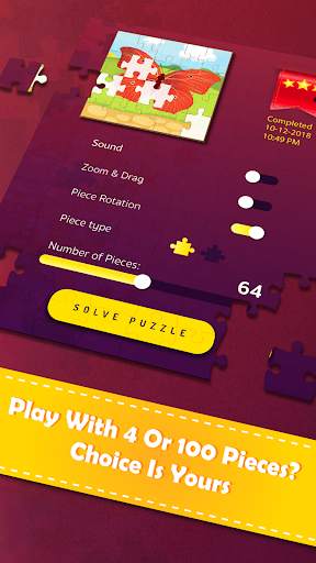 Jigsaw Puzzle Game - Magic Puzzles Collection screenshot 1