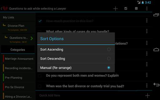 Divorce Planner - FREE screenshot 3
