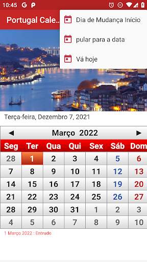 Portugal Calendário screenshot 3