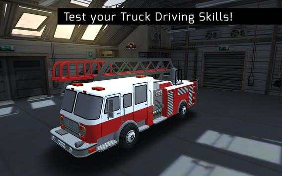 Fire Truck Dash 3D Parking screenshot 2
