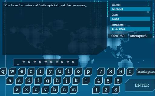 I Hacker - Password Break Puzzle Game screenshot 5