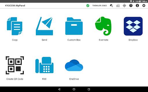 KYOCERA MyPanel screenshot 1