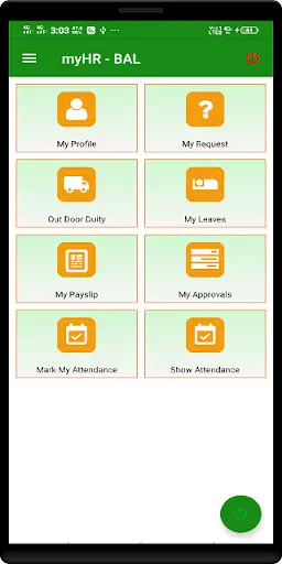 BAL myHR screenshot 1