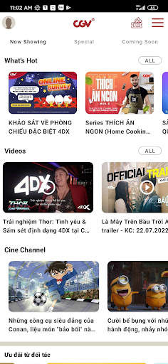 CGV Cinemas Vietnam screenshot 6